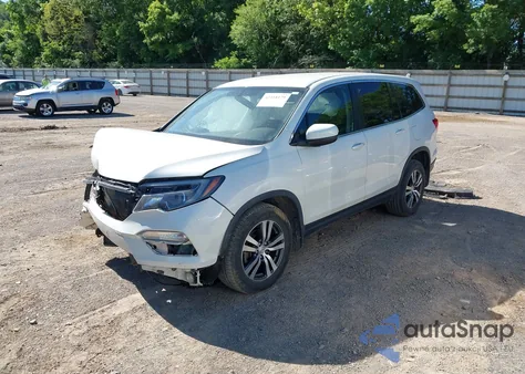 2017 Honda Pilot Ex from USA, damaged, VIN 5FNYF5H36HB047317